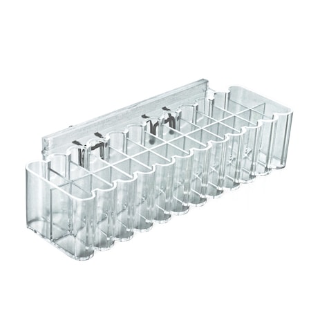 Azar Displays 24-Compartment Tray for Pegboard or Slatwall, PK2 225530